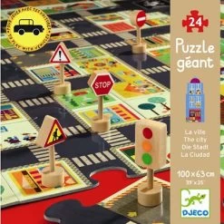 Djeco Puzzle 24 Pièces - La Ville