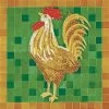 Mosaïque En Céramique émaillée : Coq
