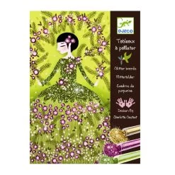 Djeco Tableaux à Pailleter : Robes à Paillettes