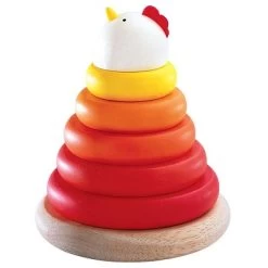 Djeco Empilable Cachempil, Maman Poule