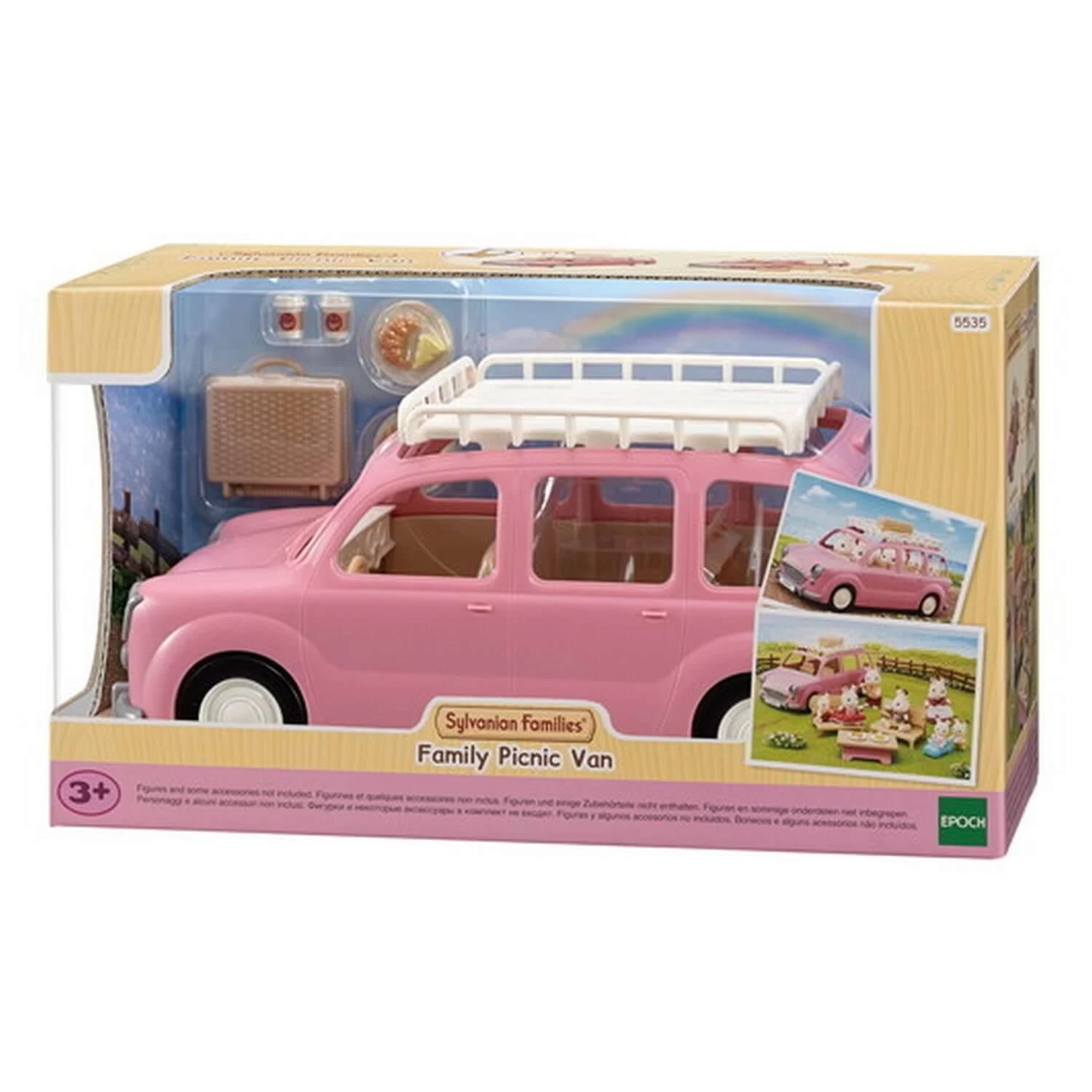 Sylvanian Families 5535 : Le Monospace Rose Et Set De Pique-nique 11 Sylvanian Families 5535 : Le Monospace Rose Et Set De Pique-nique – Image 11