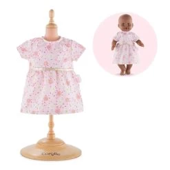 Vêtement Pour Mon Grand Poupon Corolle 36 Cm : Robe Rose