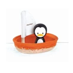 Plan Toys Jouet Pour Le Bain: Bateau Pingouin
