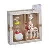 Coffret De Naissance SophieSticated Classique : Sophie La Girafe, Hochet Soft Maracas