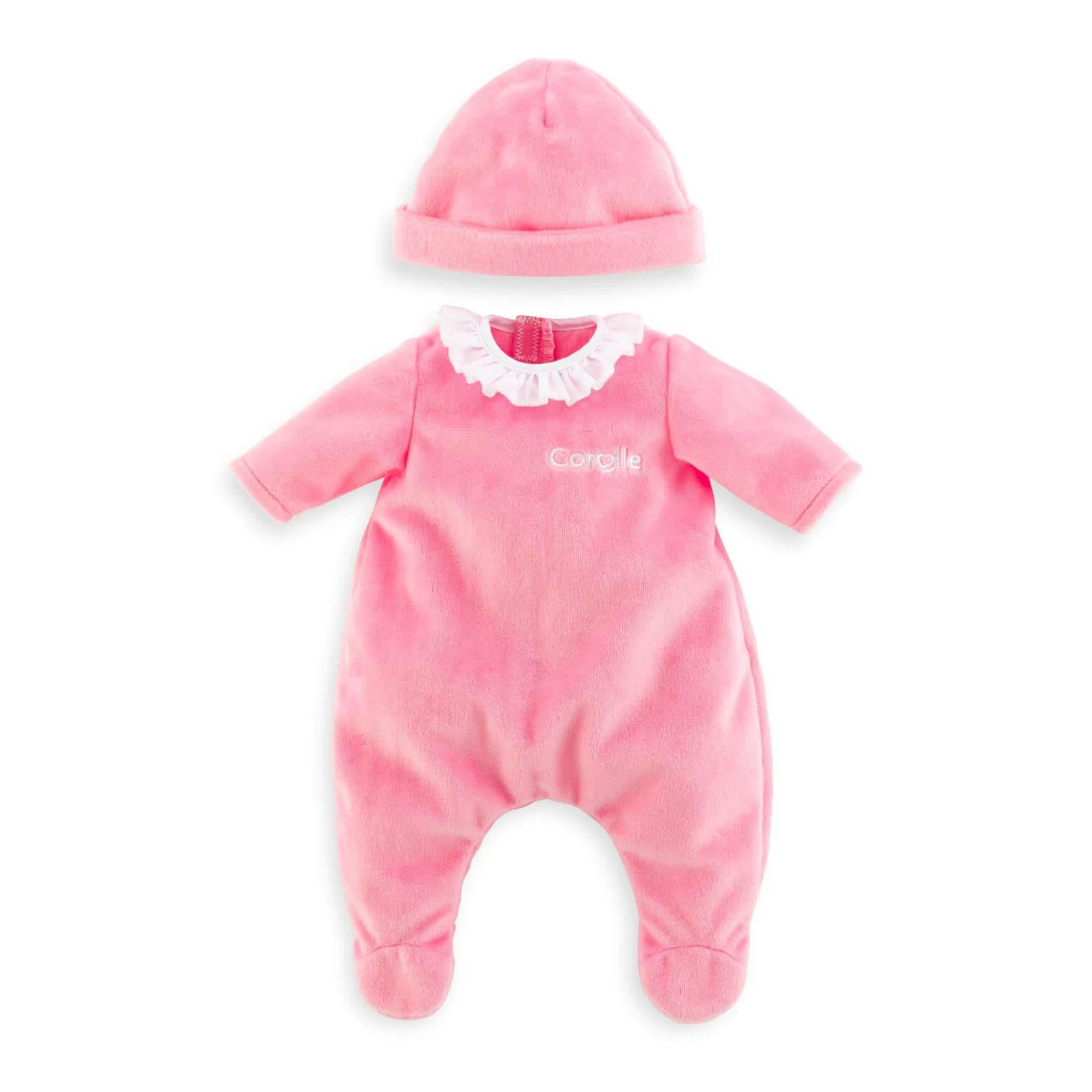 Corolle Vêtements Pour Petit Poupon 30 Cm : Pyjama Rose Et Bonnet 1 Corolle Vêtements Pour Petit Poupon 30 Cm : Pyjama Rose Et Bonnet