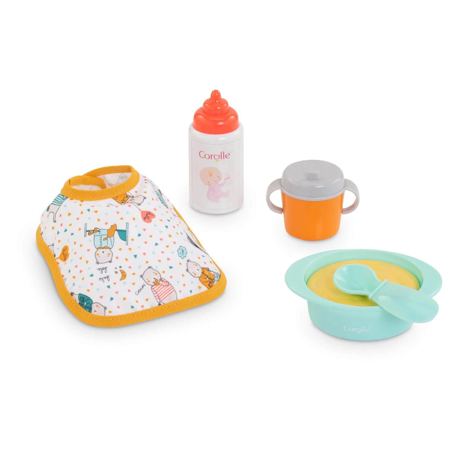 Corolle Accessoires Pour Poupon 30 Cm : Petit Coffret Repas 1 Corolle Accessoires Pour Poupon 30 Cm : Petit Coffret Repas