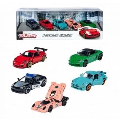 Coffret Majorette : 5 Véhicules Porsche