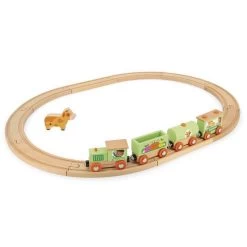 Janod Train Ferme Avec Circuit