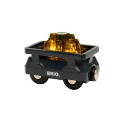 Brio Wagon Lumineux Charge D'Or