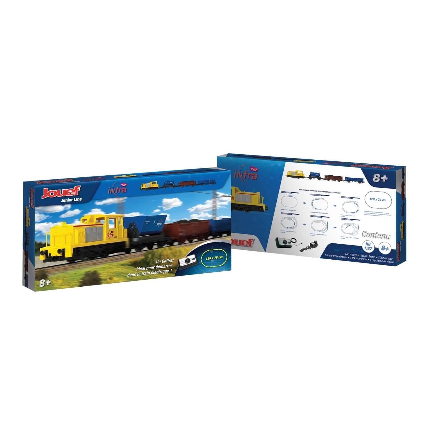 Circuit De Train Jouef Junior : SNCF Infra 1 Circuit De Train Jouef Junior : SNCF Infra