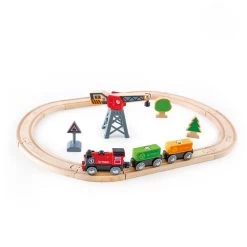Hape Circuit Du Train De Marchandises