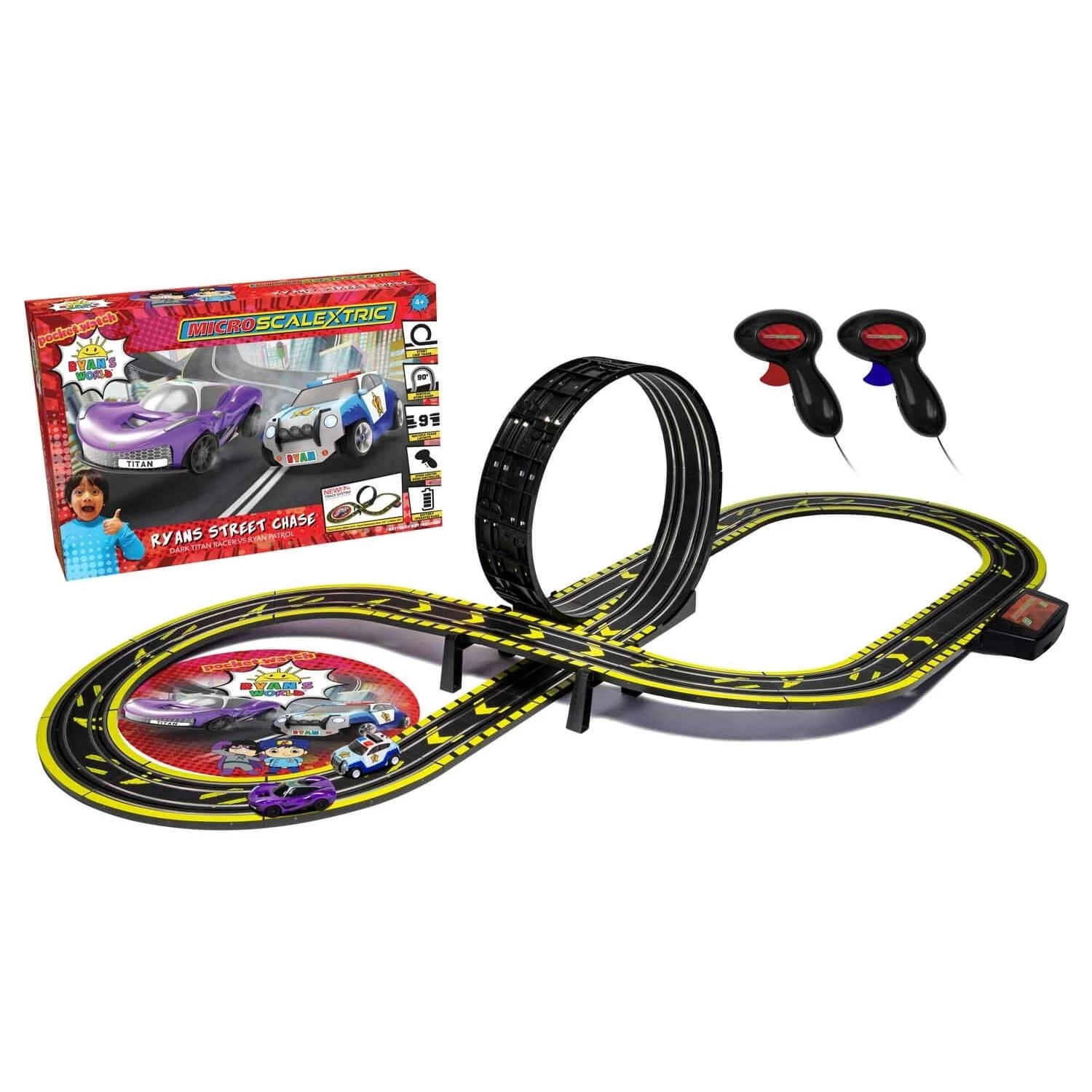 Circuit De Voitures Micro Scalextric Ryans World : Ryans Street Chase 1 Circuit De Voitures Micro Scalextric Ryans World : Ryans Street Chase