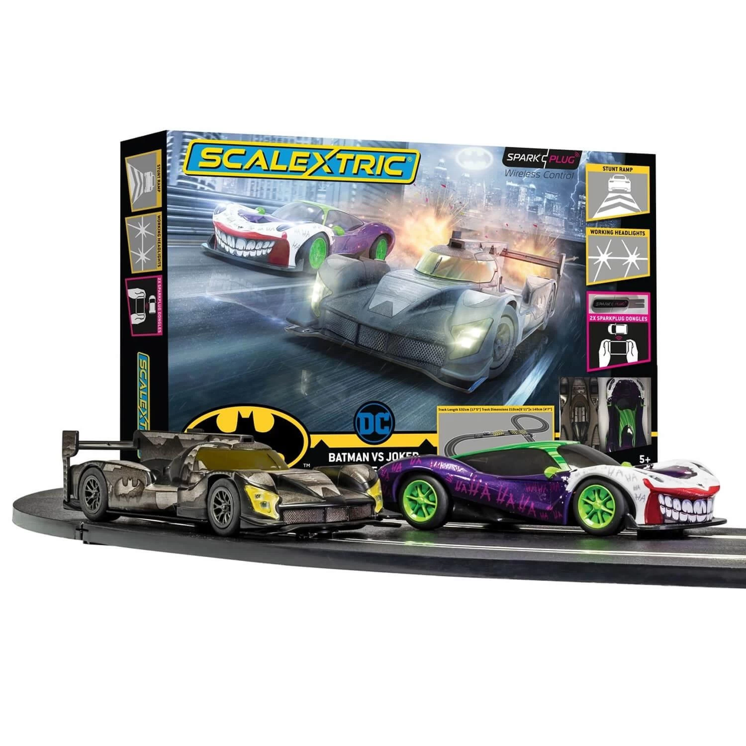 Circuit De Voitures Scalextric Spark Plug : Batman Contre Joker 1 Circuit De Voitures Scalextric Spark Plug : Batman Contre Joker