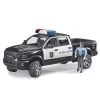 Bruder Véhicule De Police : Pickup RAM 2500 Avec Figurine
