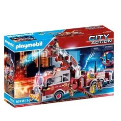 Playmobil 70935 City Action : Camion De Pompiers Avec échelle