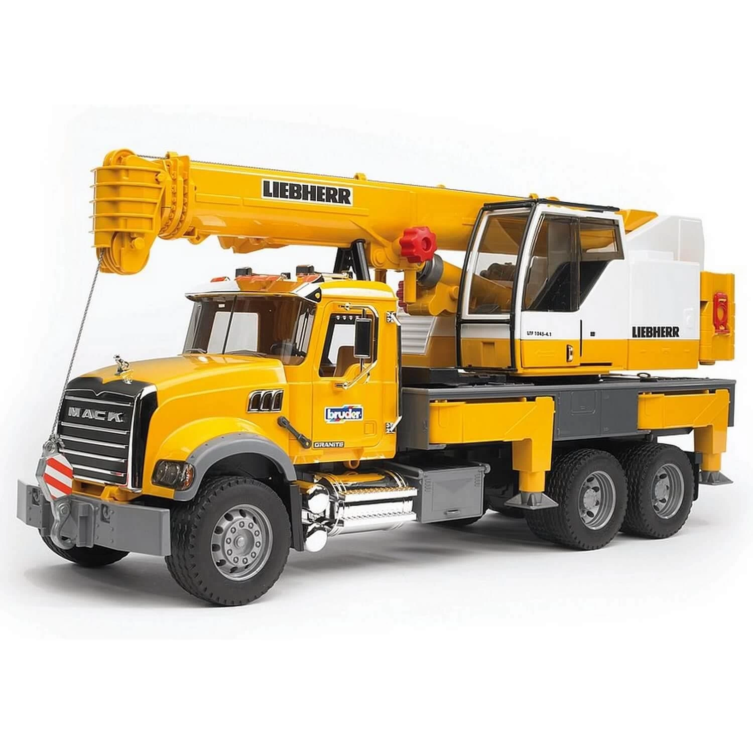 Bruder Camion-grue Mack Granite 1 Bruder Camion-grue Mack Granite