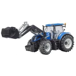 Bruder Tracteur New Holland T7.315 Avec Fourche