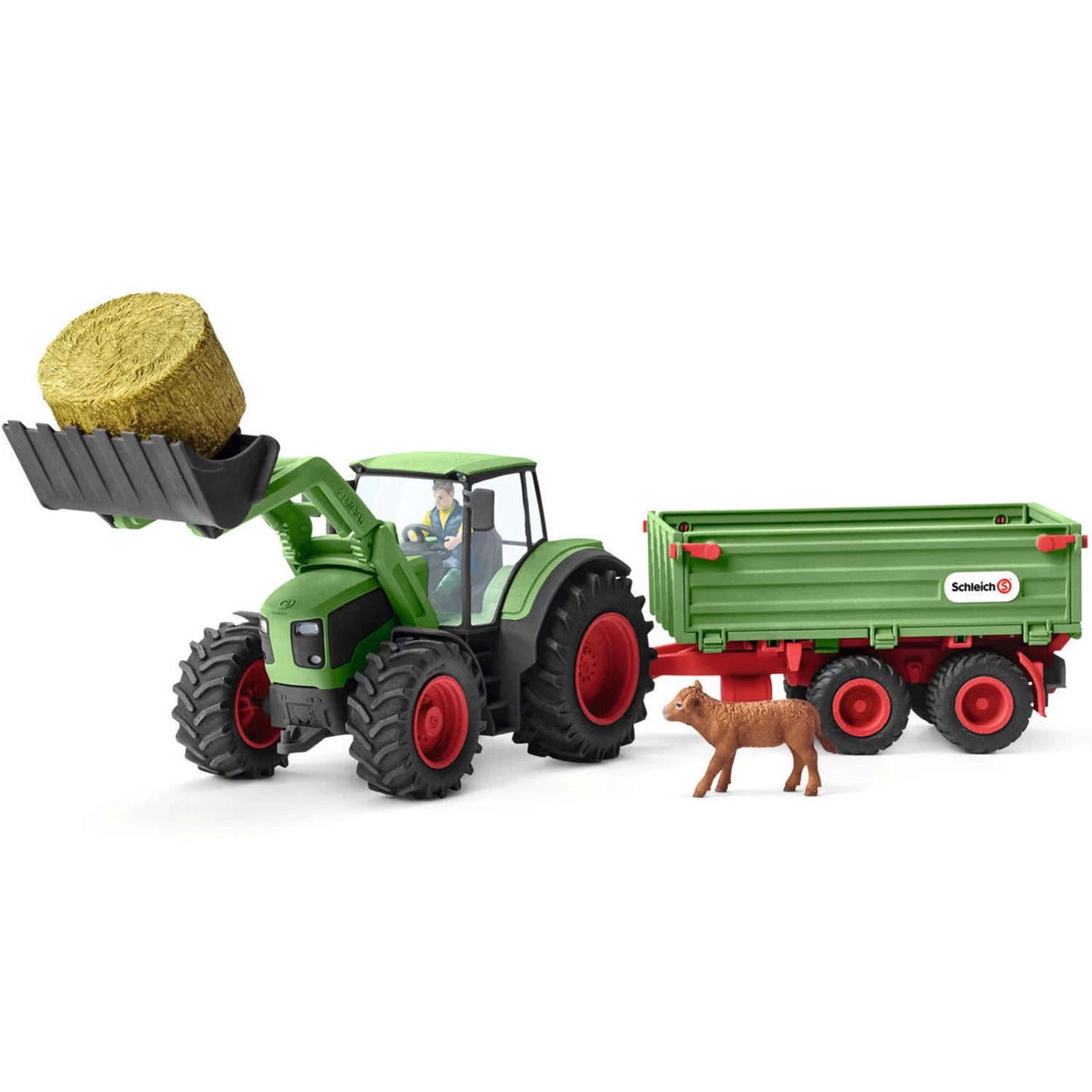 Schleich Figurine Et Tracteur Avec Remorque 1 Schleich Figurine Et Tracteur Avec Remorque