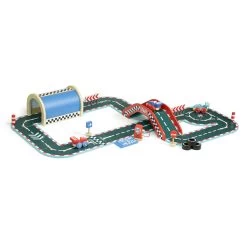 Grand Circuit Vilacity : 35 Pièces En Bois