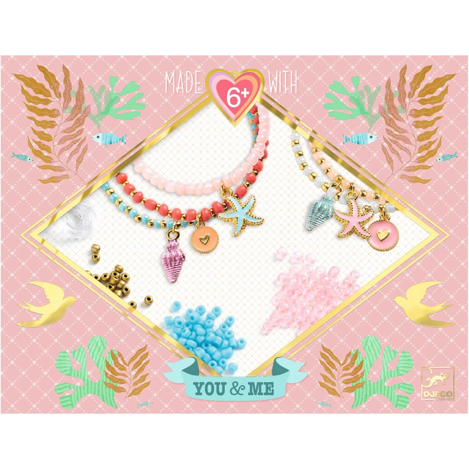 Djeco Kit Créatif Bijoux : Mer 1 Djeco Kit Créatif Bijoux : Mer