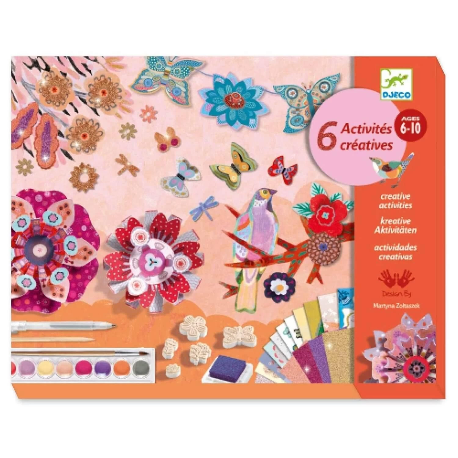 Djeco Coffret Multi Activités : Le Jardin De Fleurs 1 Djeco Coffret Multi Activités : Le Jardin De Fleurs