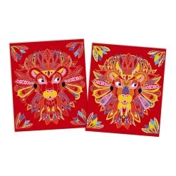 Janod Kit Créatif : Scratch Art Phosphorescent