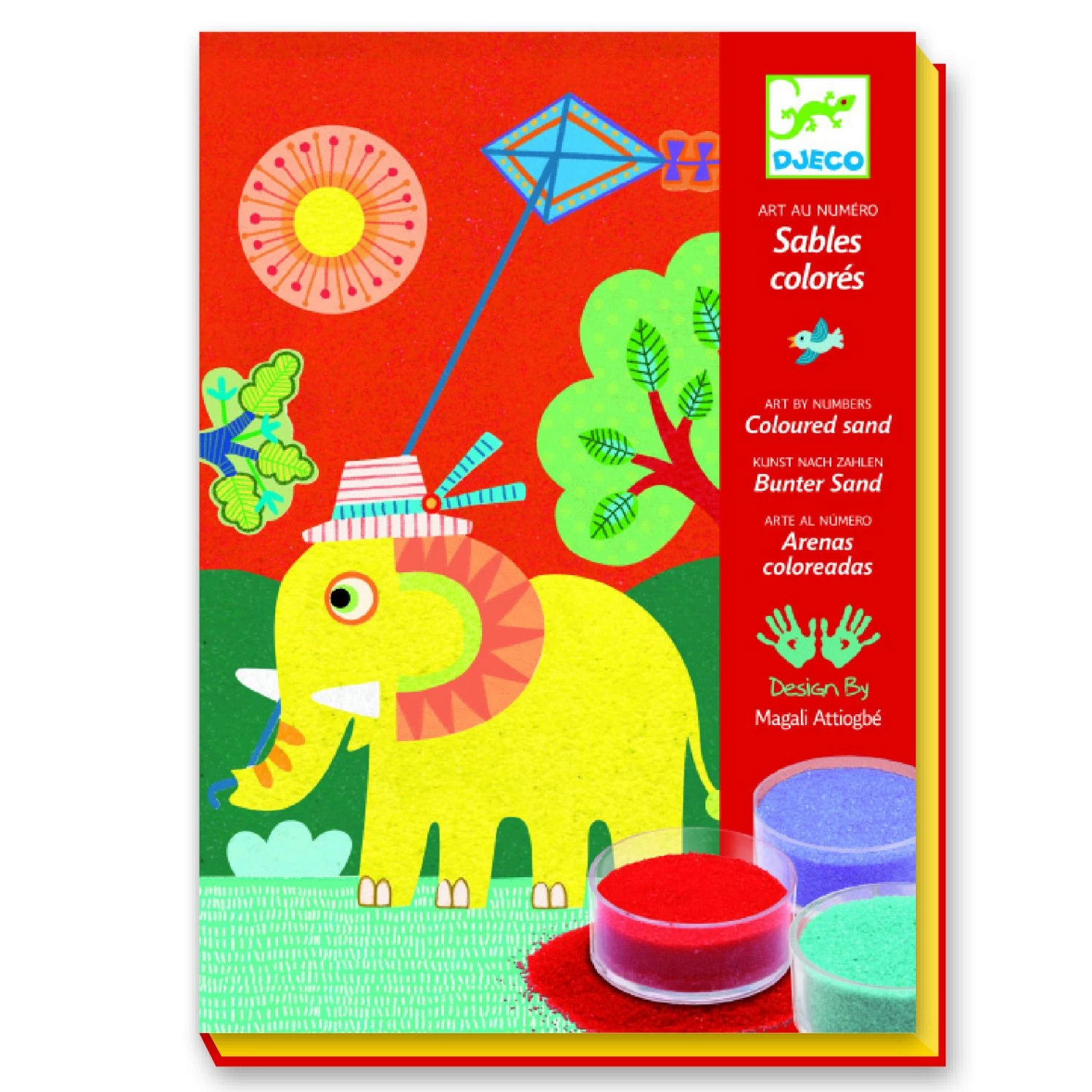 Djeco Sables Colorés : En Plein Air 1 Djeco Sables Colorés : En Plein Air