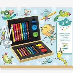 Djeco Boîte De Couleurs Pour Les Petits
