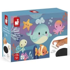 Janod Coffret 5 Tampons : Ocean Stampinoo