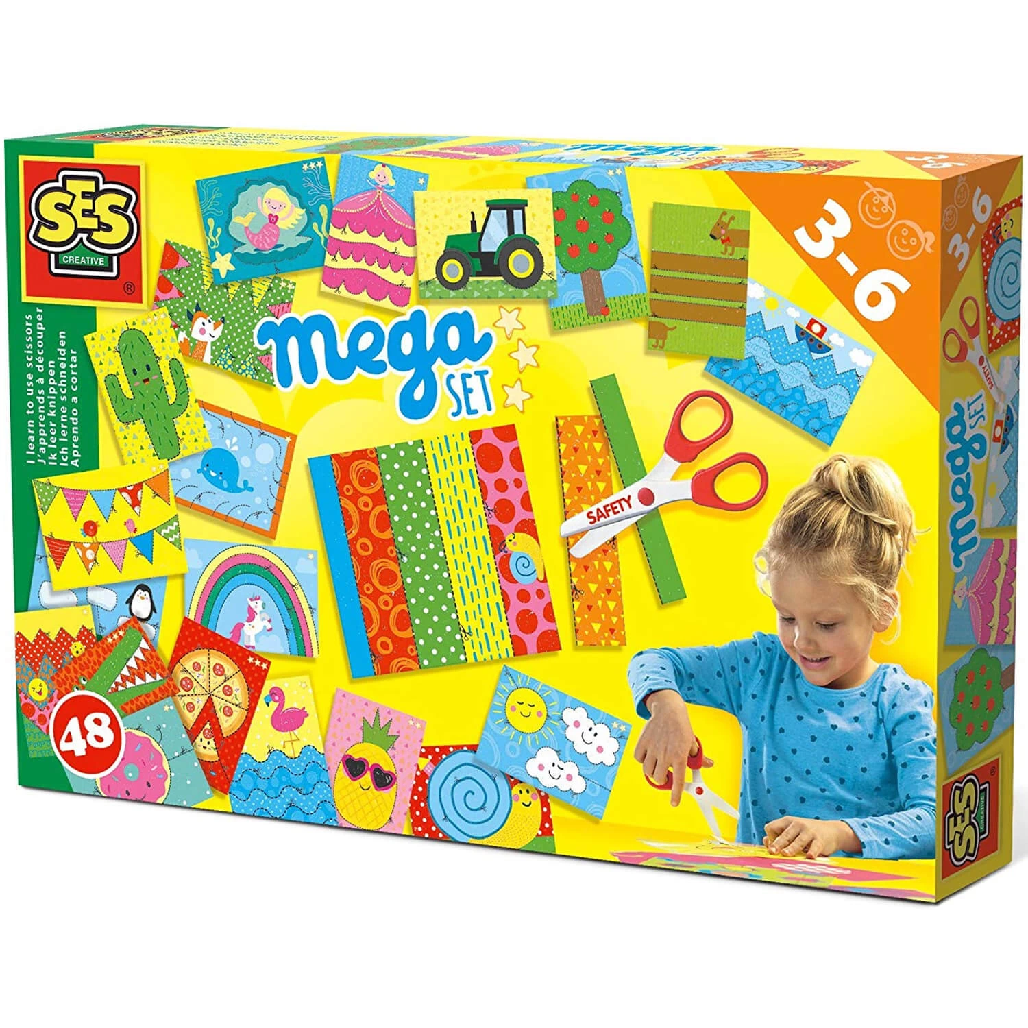 SES Creative Méga Kit : J'apprends à Découper 1 SES Creative Méga Kit : J'apprends à Découper