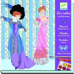Djeco Feutres Pinceaux Dessiner Les Robes Au Fil Du Temps