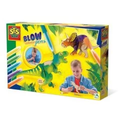 SES Creative Crayons Souffleurs Blow Airbrush Pens : Dinosaure