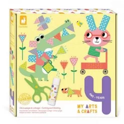 Janod Coffret Créatif Découpage Et Collage - 4 Ans