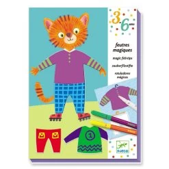 Djeco Feutres Magique : Les Habits D'Elliot Et Zoé