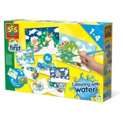 SES Creative Coloriage à L'eau My First : Mega Kit D'animaux Cachés