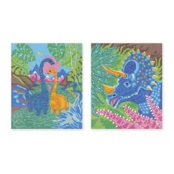 Janod Peinture Au Numéro : Dinosaures