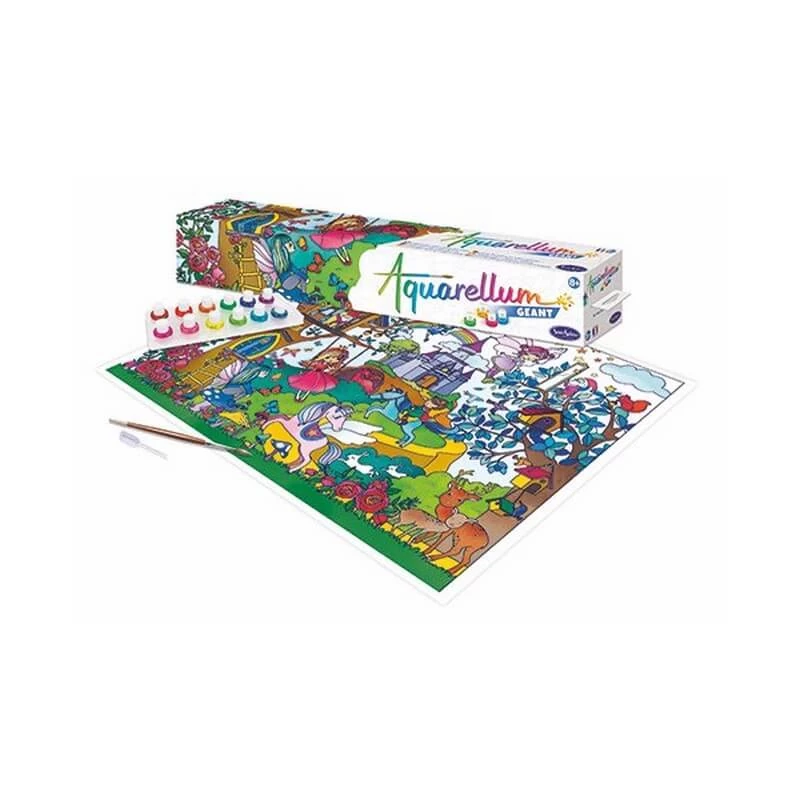 Aquarellum Géant Monde Enchanté 1 Aquarellum Géant Monde Enchanté