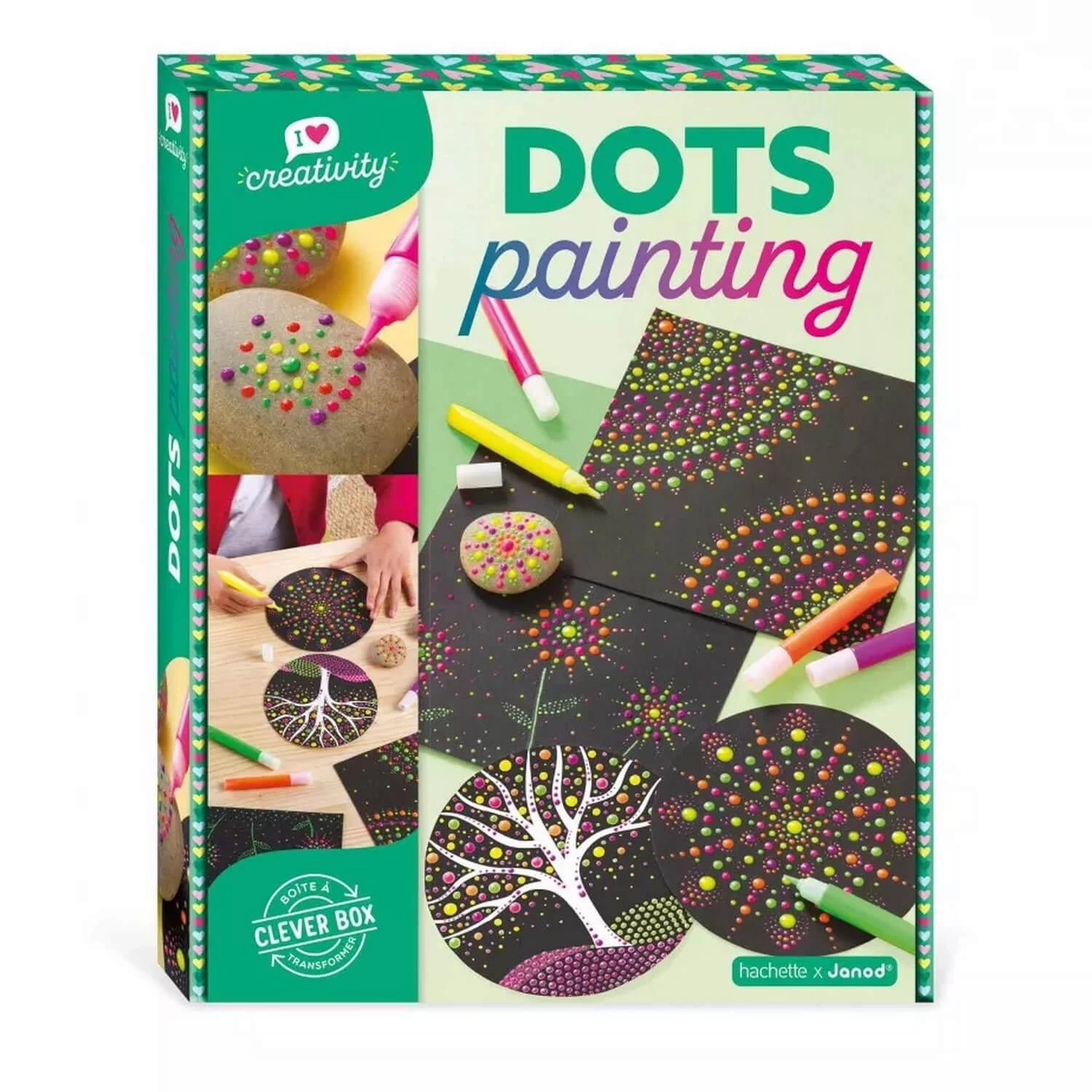 Janod Coffret Créatif : Dots Painting 1 Janod Coffret Créatif : Dots Painting