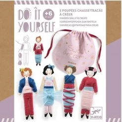 Djeco Coffret Créatif : Poupées à Créer : Sweet Night