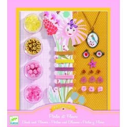 Djeco Perles Au Bonheur Des Filles : Oh! Les Perles Perles Et Fleurs