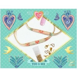 Djeco Kit Créatif Bijoux : Miyuki Et Cœurs