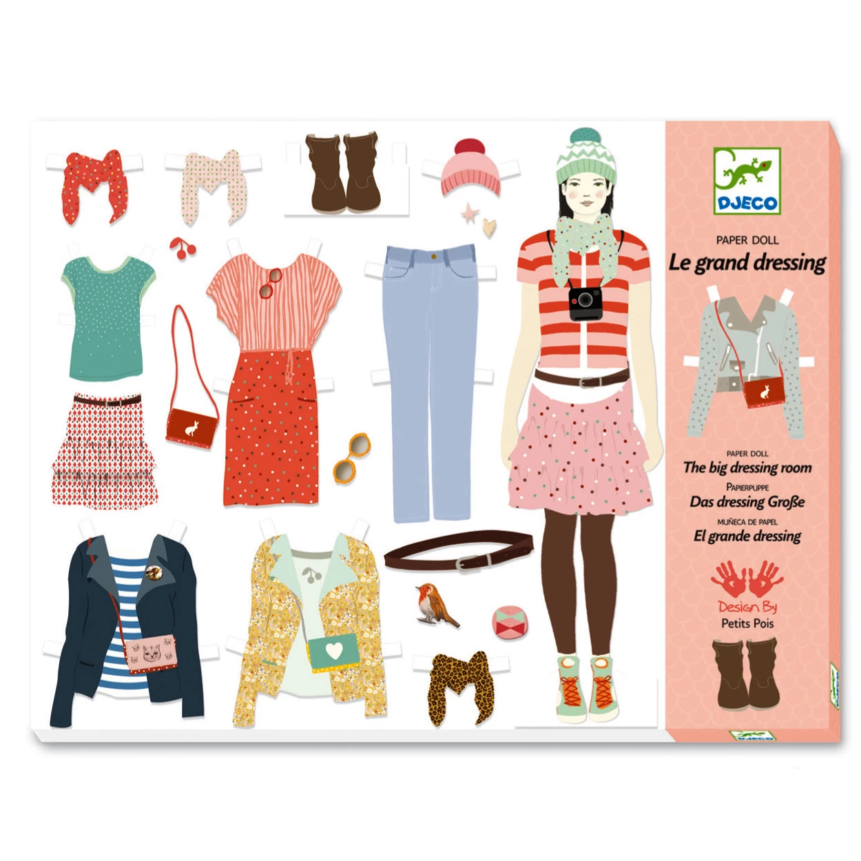 Djeco Kit Créatif Au Bonheur Des Filles : Oh! La Mode : Le Grand Dressing 1 Djeco Kit Créatif Au Bonheur Des Filles : Oh! La Mode : Le Grand Dressing