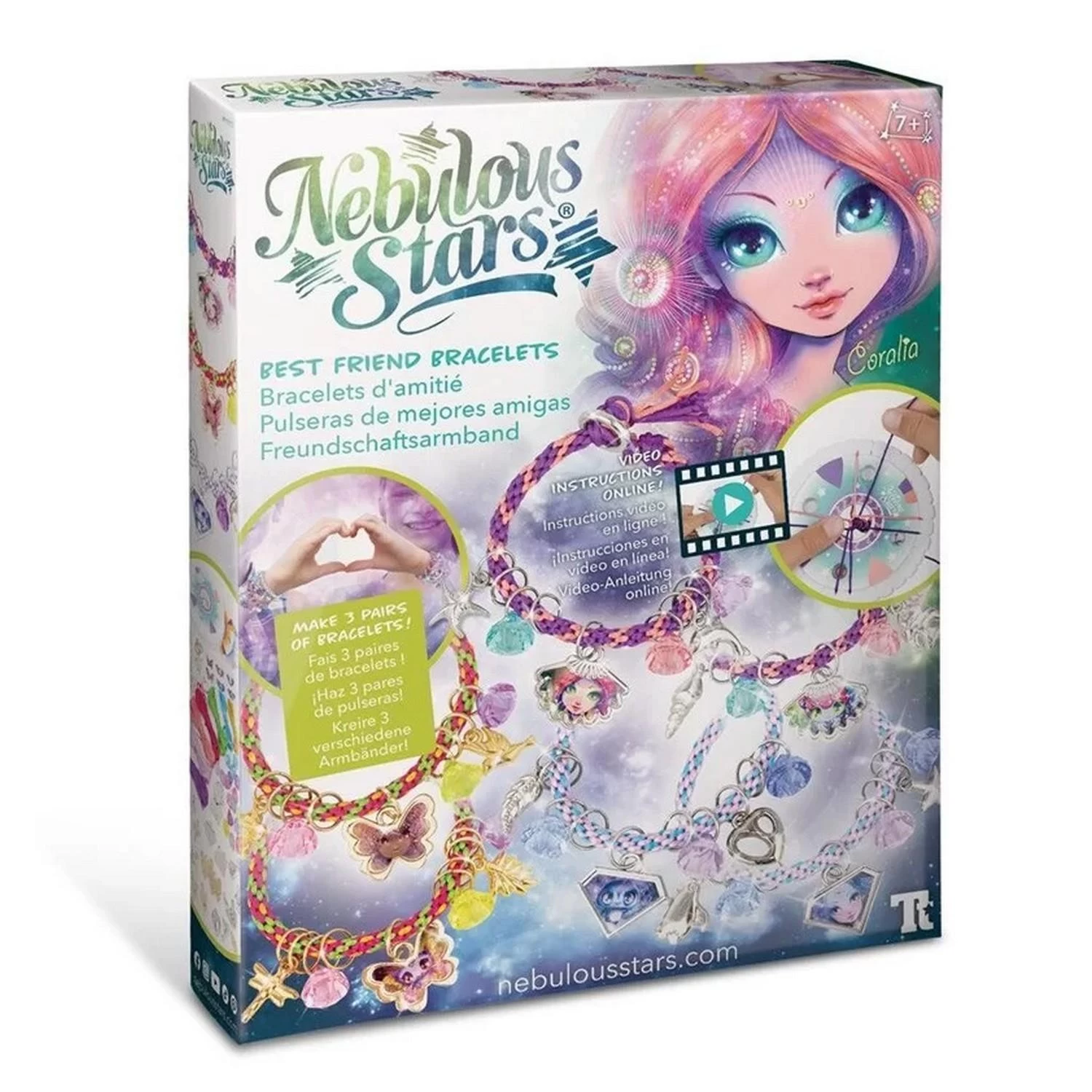 Nebulous Stars Coffret Bracelets De L'amitié : Coralia 1 Nebulous Stars Coffret Bracelets De L'amitié : Coralia