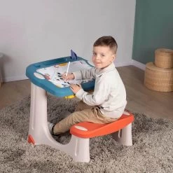 SMOBY Bureau De Dessin Pupitre Magique