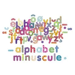 Vilac Magnets Alphabet Minuscule : 81 Pièces En Bois