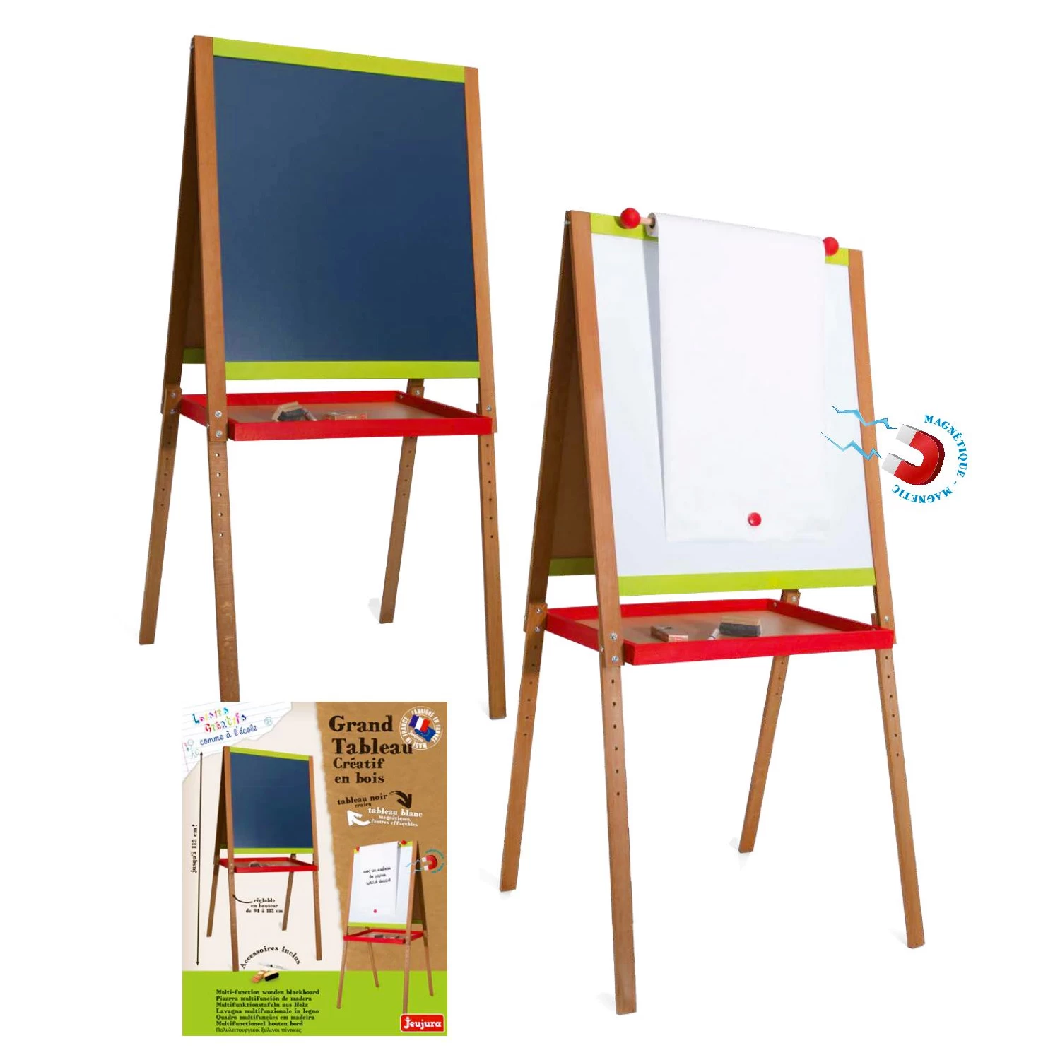 Grand Tableau Créatif En Bois Avec Fonction Dessin 1 Grand Tableau Créatif En Bois Avec Fonction Dessin