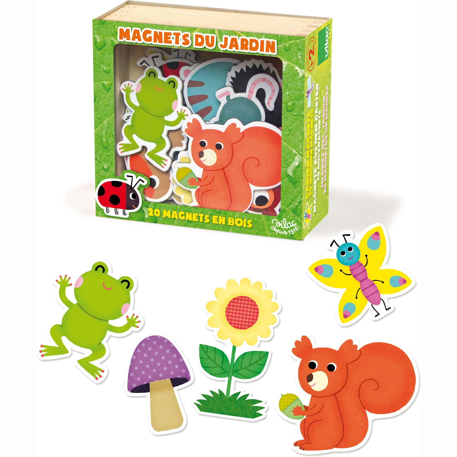 Vilac Magnets Jardin 20 Pièces 1 Vilac Magnets Jardin 20 Pièces