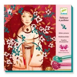 Djeco Tableaux à Pailleter : D'ors Et De Soies
