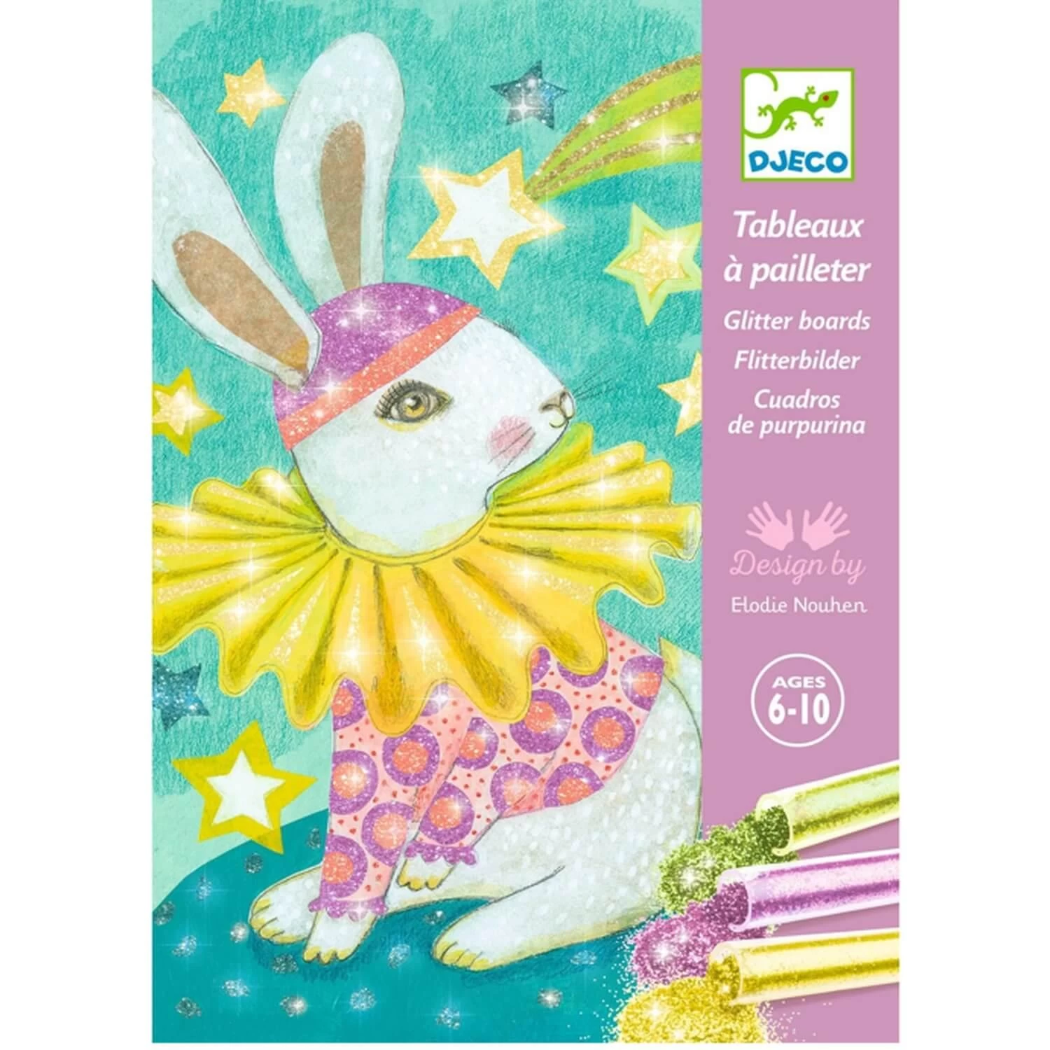 Djeco Tableaux à Pailleter : Le Carnaval Des Animaux 1 Djeco Tableaux à Pailleter : Le Carnaval Des Animaux