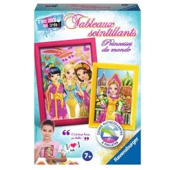 Ravensburger Tableaux Scintillants : Princesses Du Monde